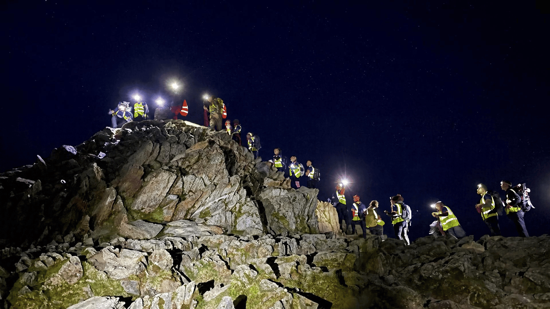 Snowdon (Yr Wyddfa) At Night Challenge